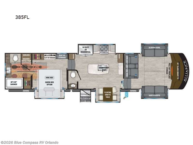 Used 2022 Alliance RV Paradigm 385FL available in Casselberry, Florida