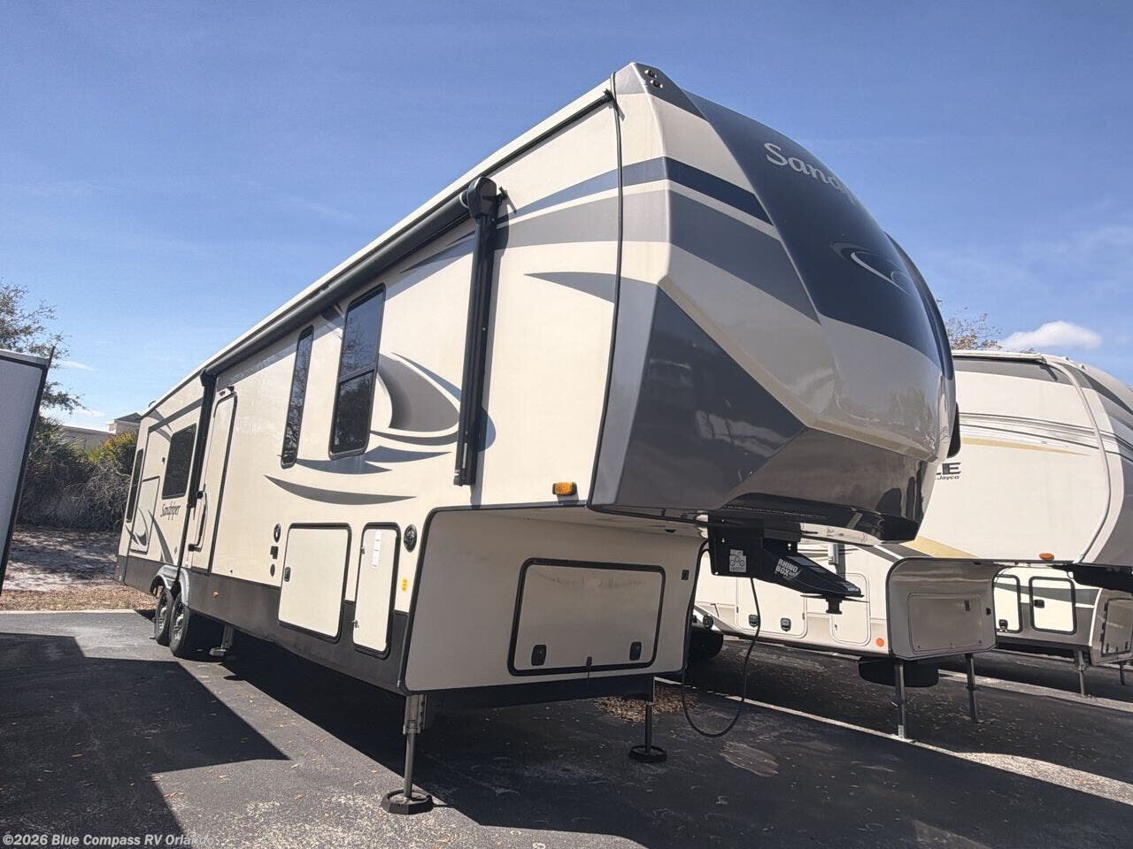 Used 2021 Forest River Sandpiper 372LOK available in Casselberry, Florida
