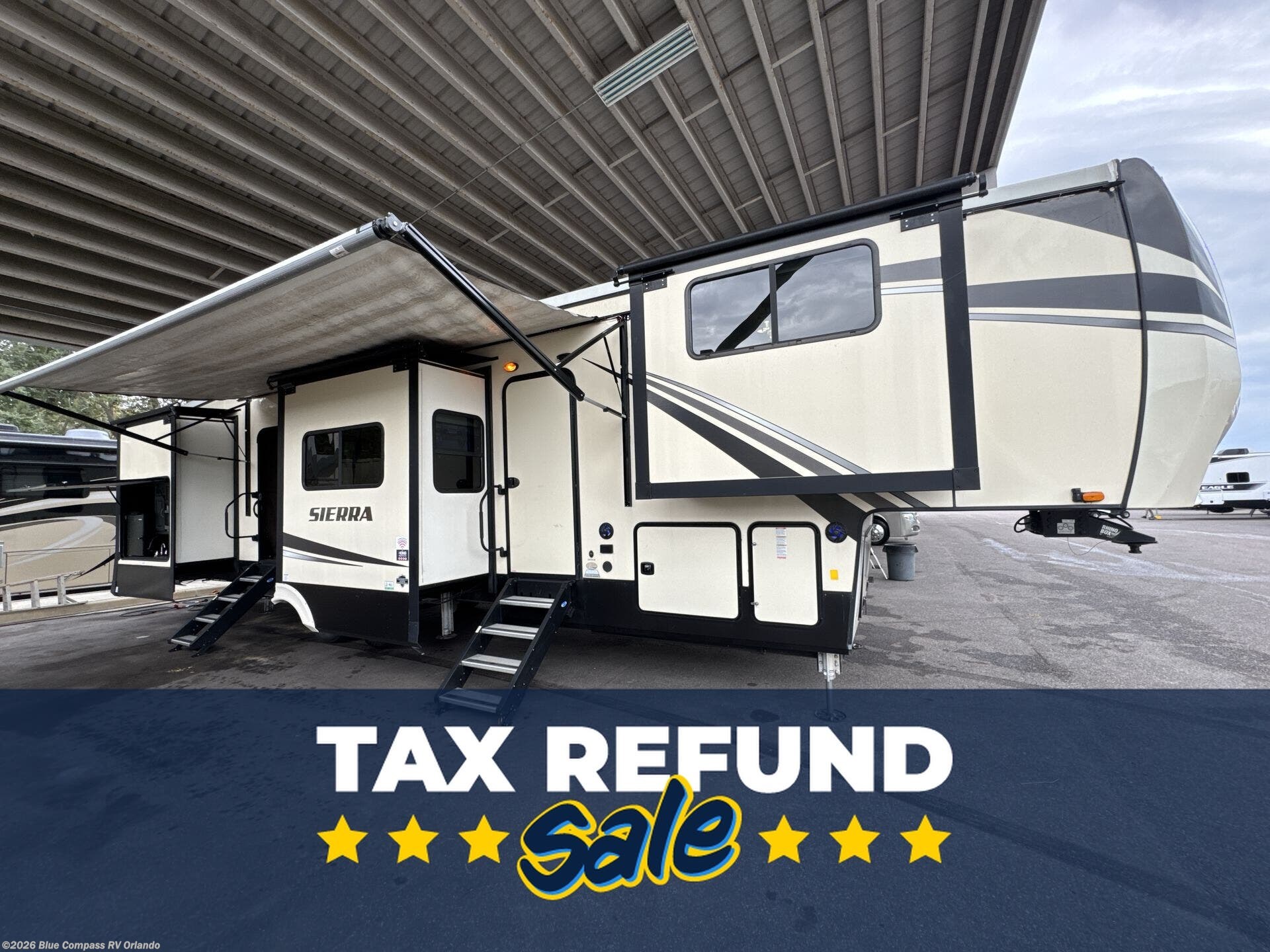 Used 2021 Forest River Sierra 38FKOK available in Casselberry, Florida