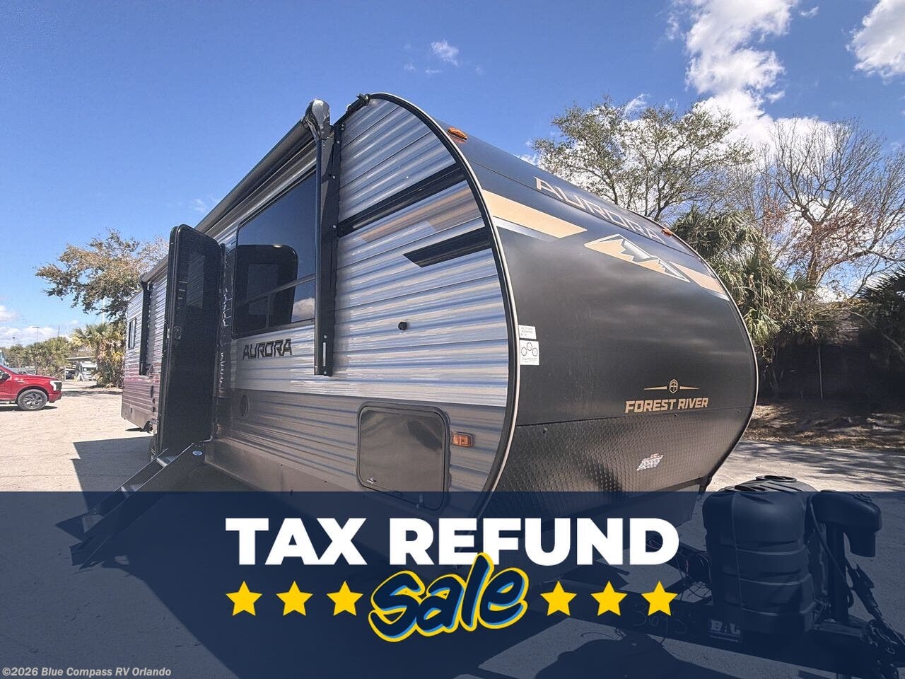 New 2026 Forest River Aurora 34BHTS (2 Queen Beds) available in Casselberry, Florida