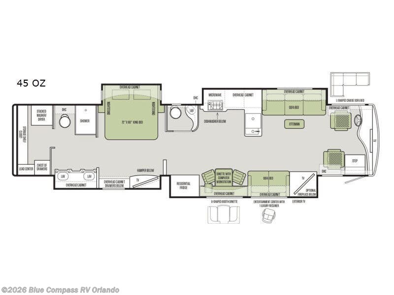 Used 2017 Tiffin Zephyr 45 OZ available in Casselberry, Florida