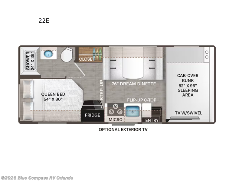 Used 2024 Thor Motor Coach Four Winds 22E available in Casselberry, Florida