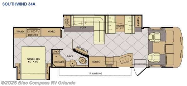 Used 2014 Fleetwood Southwind 34A available in Casselberry, Florida