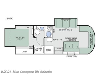 Used 2019 Thor Motor Coach Synergy Sprinter 24SK available in Casselberry, Florida