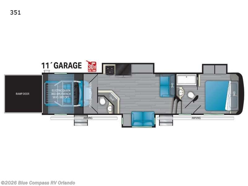 Used 2021 Heartland Road Warrior 351 available in Casselberry, Florida