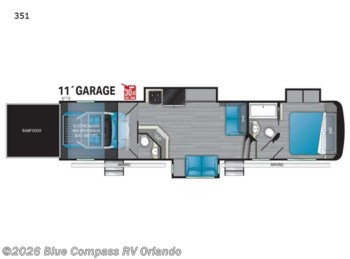 Used 2021 Heartland Road Warrior 351 available in Casselberry, Florida