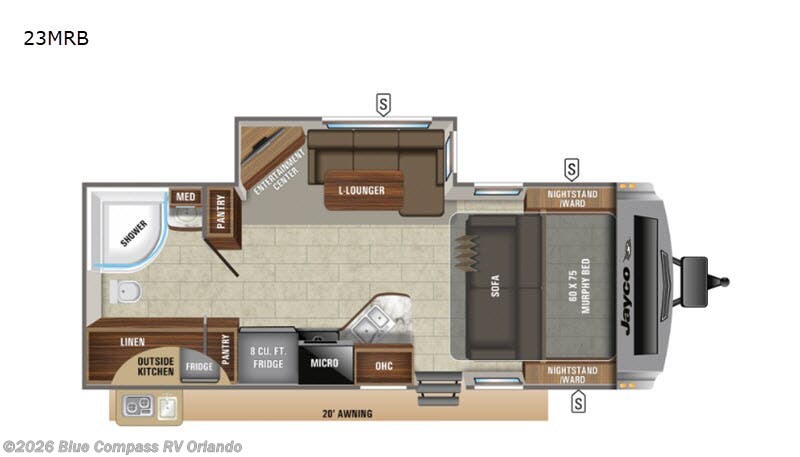 Used 2020 Jayco White Hawk 23MRB available in Casselberry, Florida