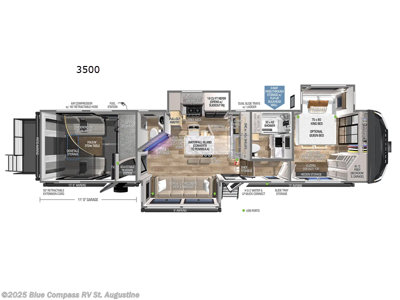 Used 2025 Brinkley RV Model G 3500 available in St. Augustine, Florida