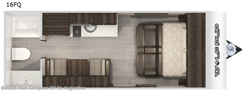 Used 2020 Forest River Cherokee Wolf Pup 16FQ available in St. Augustine, Florida