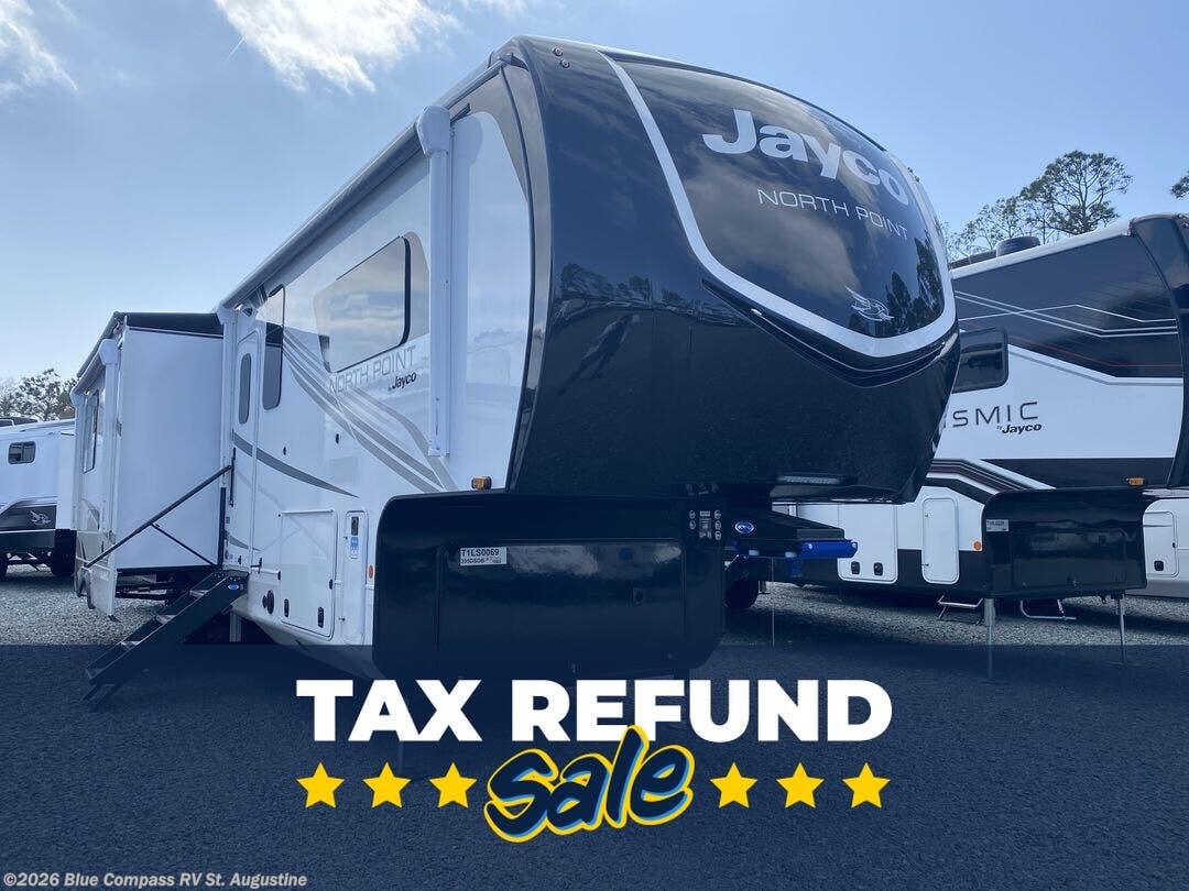 New 2026 Jayco North Point 395DSDB available in St. Augustine, Florida