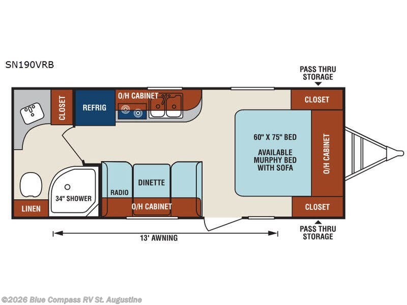 Used 2018 Venture RV Sonic SN190VRB available in St. Augustine, Florida