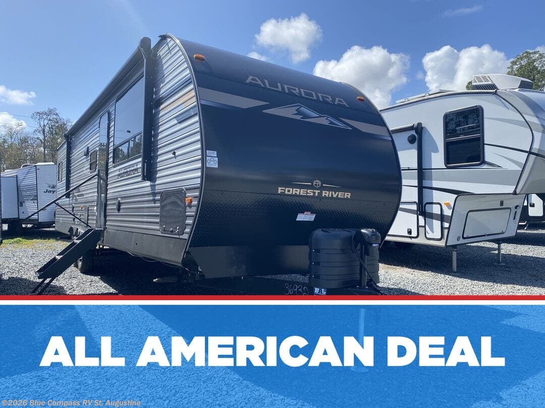 New 2026 Forest River Aurora 34BHTS (2 Queen Beds) available in St. Augustine, Florida