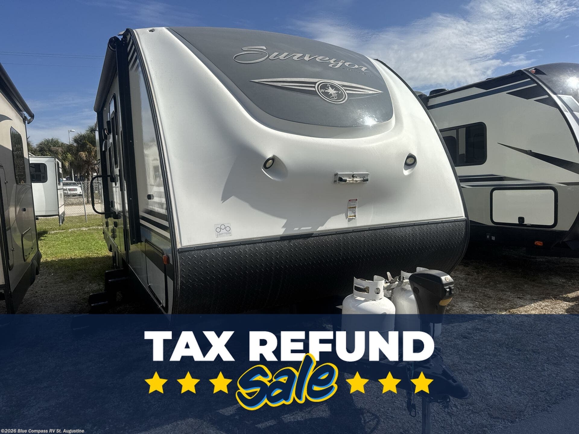 Used 2017 Forest River Surveyor 243RBS available in St. Augustine, Florida
