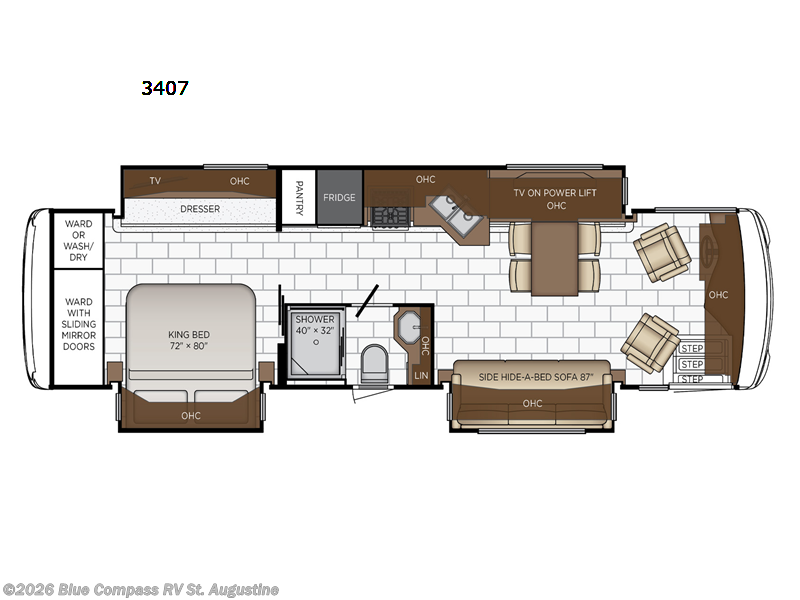 Used 2023 Newmar Ventana 3407 available in St. Augustine, Florida