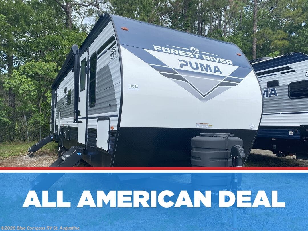 New 2026 Forest River Puma 337BH available in St. Augustine, Florida