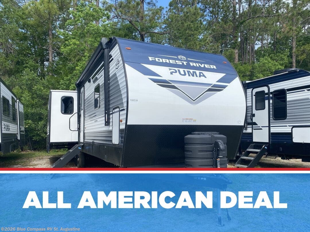 New 2026 Forest River Puma 31RLQS available in St. Augustine, Florida