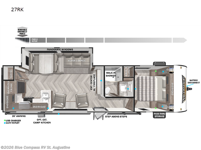 Used 2022 Forest River Wildwood 27RK available in St. Augustine, Florida
