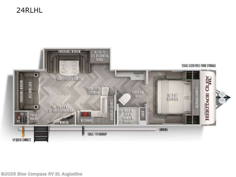 Used 2021 Forest River Wildwood Heritage Glen 24RLHL available in St. Augustine, Florida