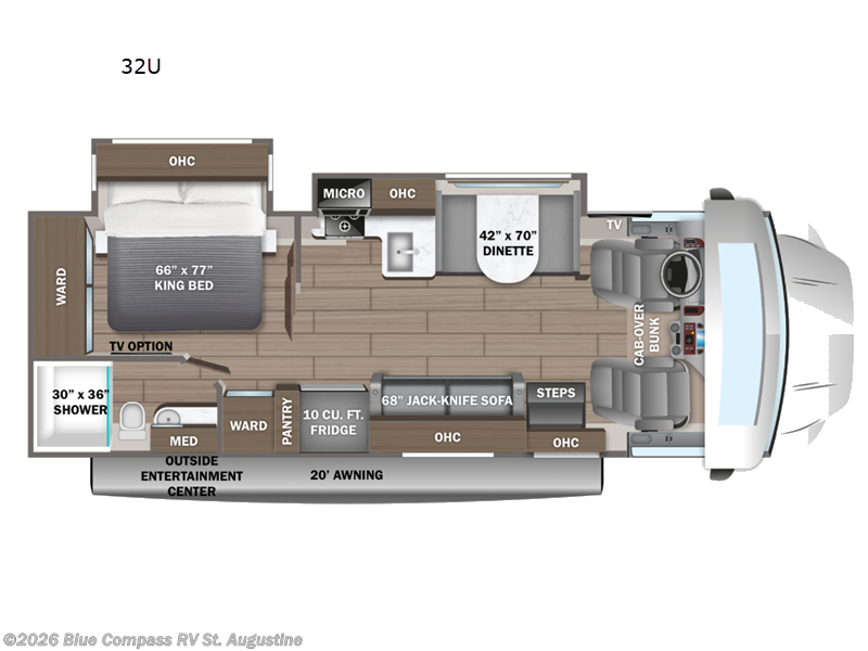 New 2026 Jayco Greyhawk XL 32U available in St. Augustine, Florida