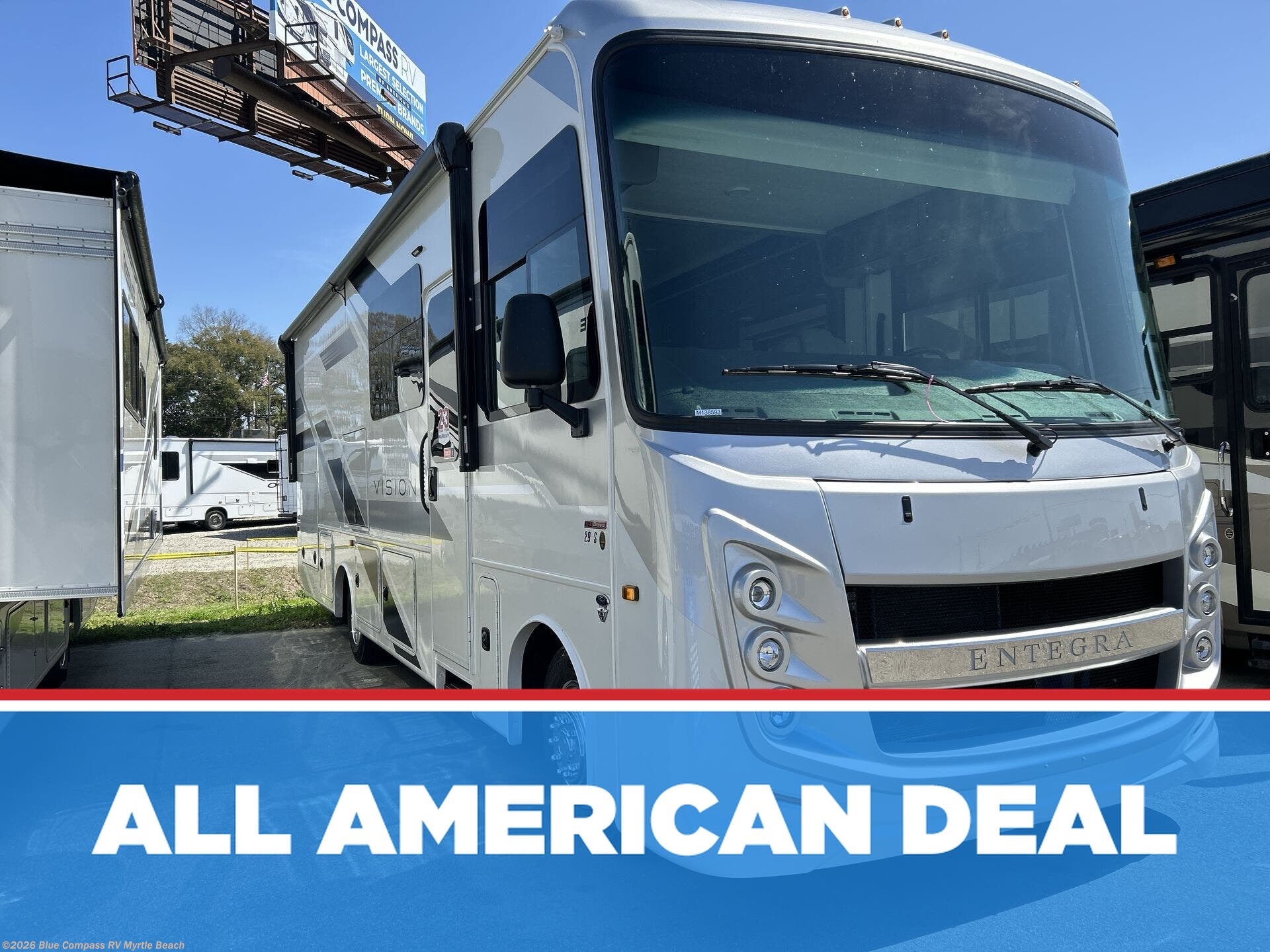 New 2026 Entegra Coach Vision 29S available in Myrtle Beach, South Carolina