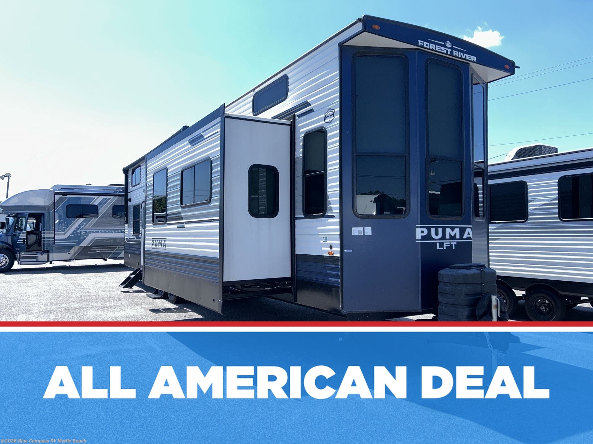 Used 2025 Palomino Puma Destination 402LFT available in Myrtle Beach, South Carolina