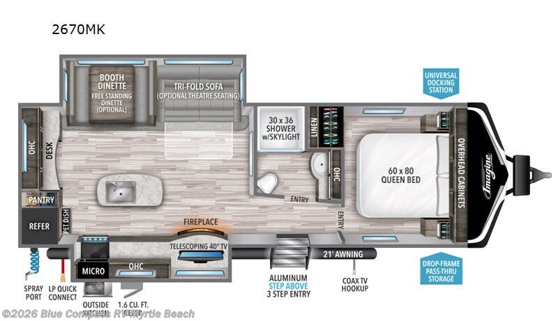 Used 2021 Grand Design Imagine 2670MK available in Myrtle Beach, South Carolina