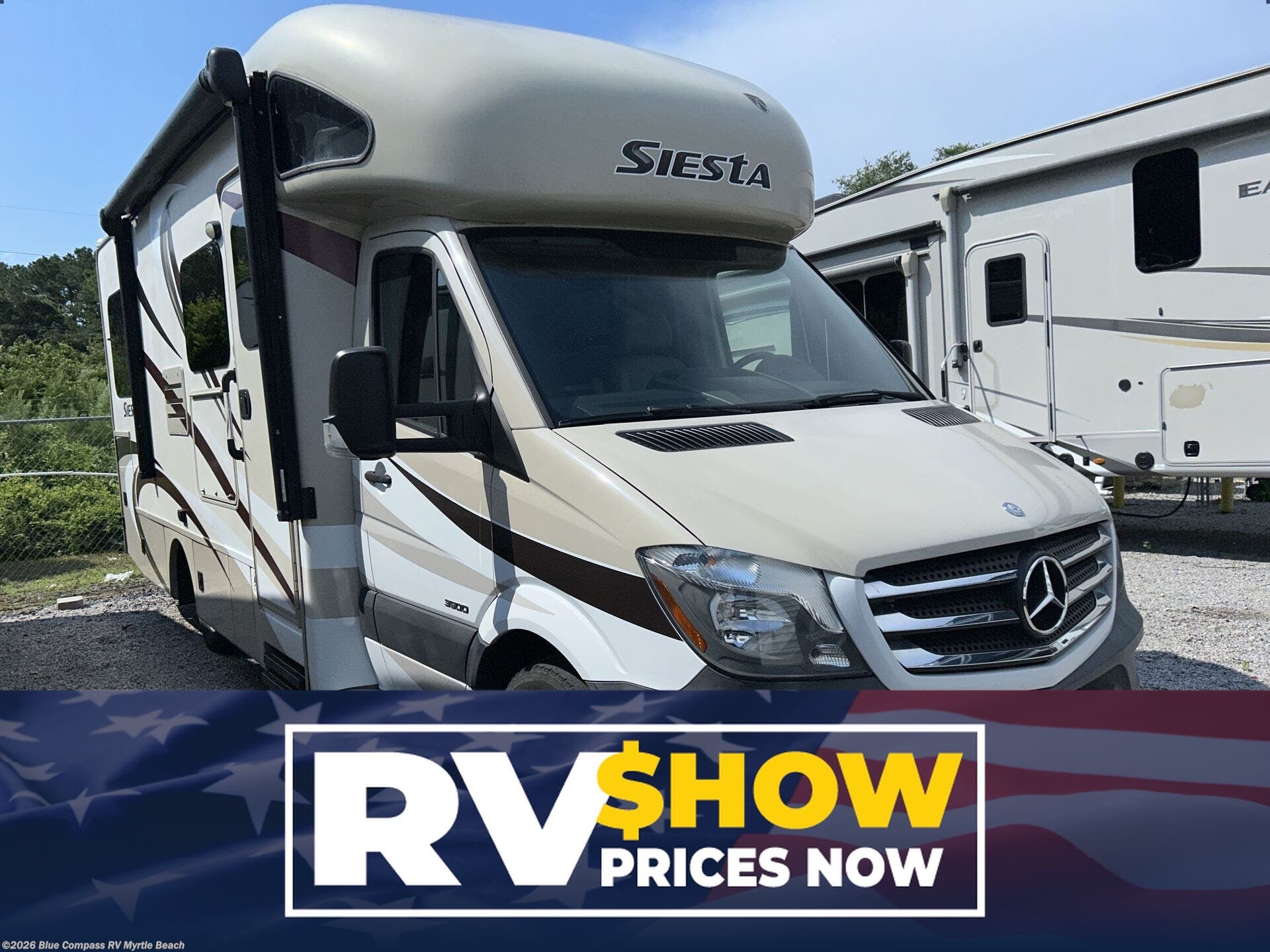 Used 2014  Thor Motor Coach Siesta Sprinter 24ST by Thor Motor Coach from Blue Compass RV Myrtle Beach in Myrtle Beach, SC