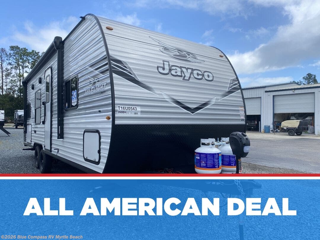 New 2026 Jayco Jay Flight SLX 260BH available in Myrtle Beach, South Carolina