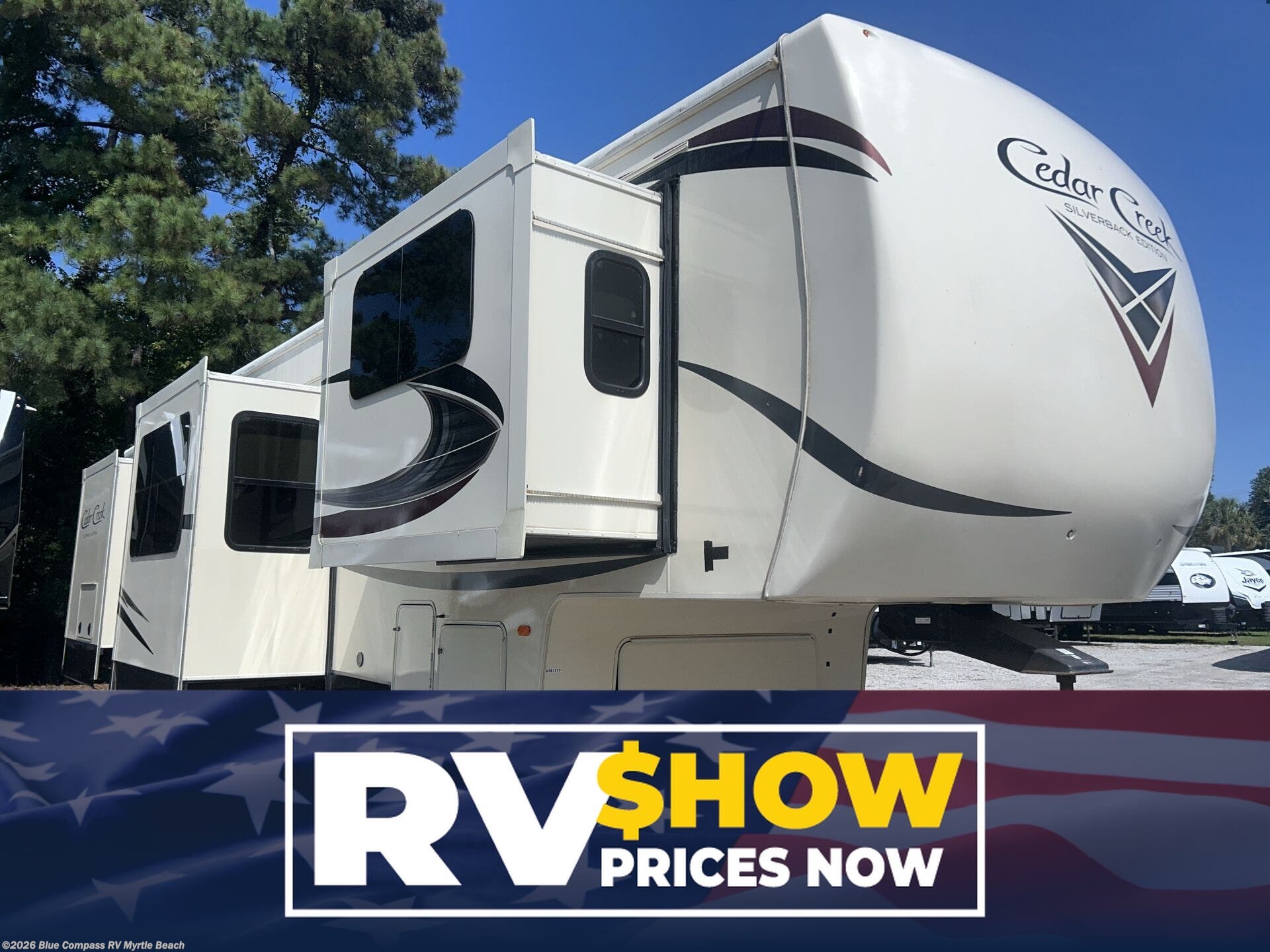 Used 2018 Forest River Cedar Creek Silverback 37FLK available in Myrtle Beach, South Carolina