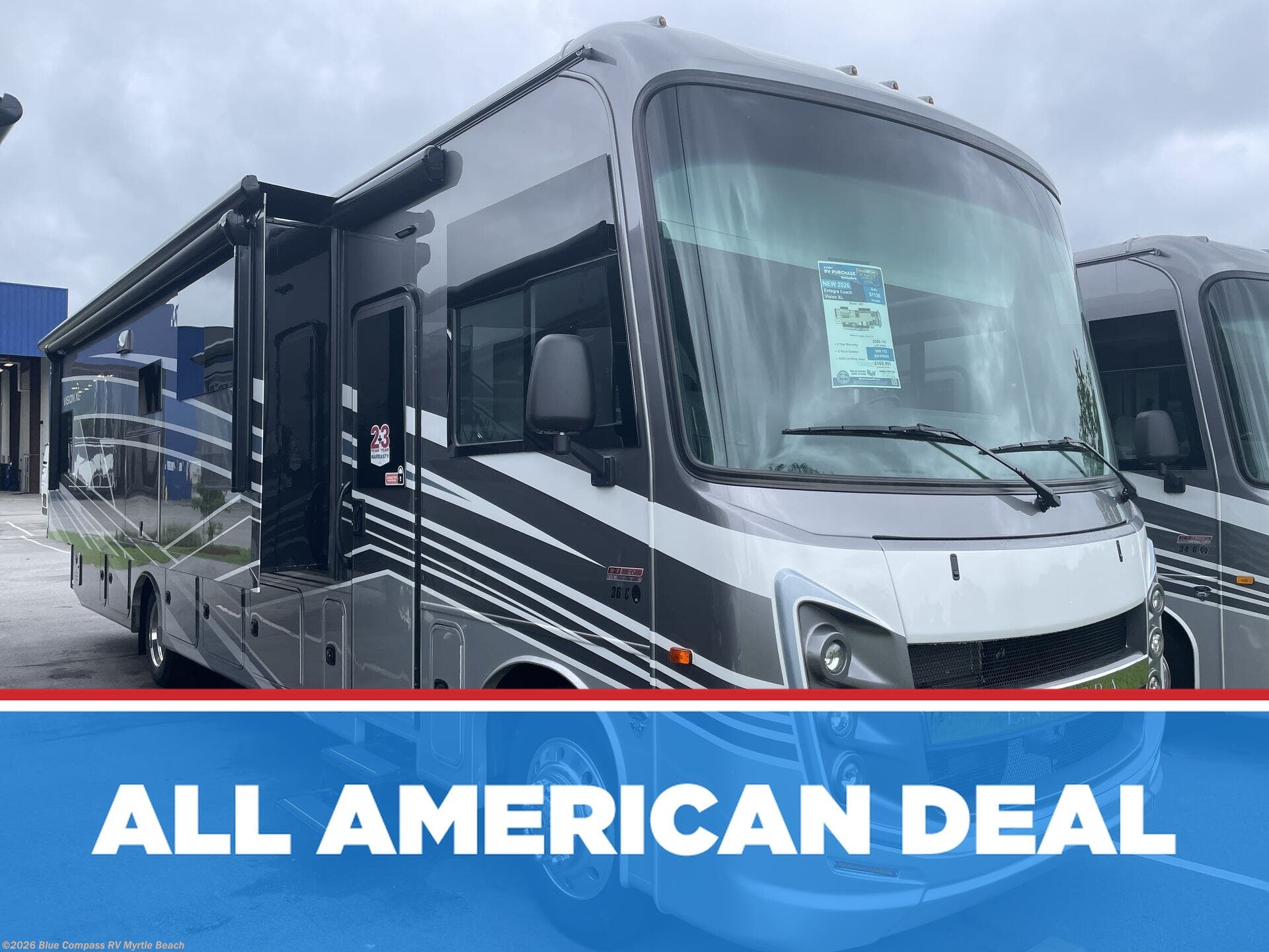 New 2026 Entegra Coach Vision XL 36C available in Myrtle Beach, South Carolina