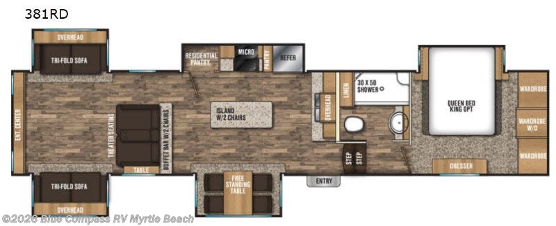 Used 2018 Coachmen Chaparral 381RD available in Myrtle Beach, South Carolina