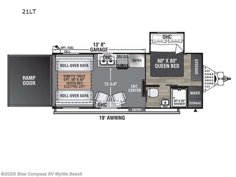 Used 2024  Coachmen Adrenaline 21LT by Coachmen from Blue Compass RV Myrtle Beach in Myrtle Beach, SC