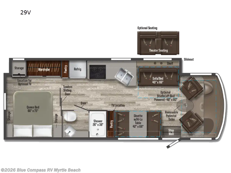 Used 2022 Winnebago Vista 29V available in Myrtle Beach, South Carolina