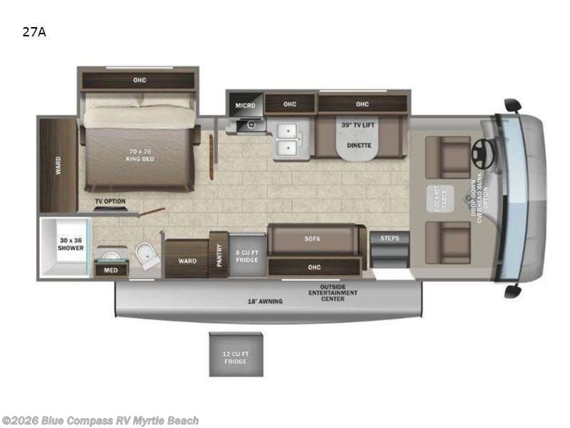 Used 2022 Entegra Coach Vision 27A available in Myrtle Beach, South Carolina