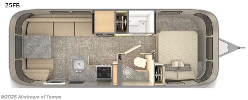 Used 2021 Airstream Flying Cloud 25FBQ available in Dover, Florida