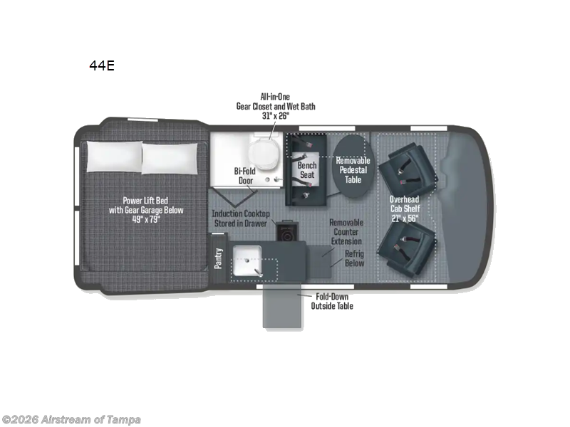 Used 2022 Winnebago Revel 44E available in Dover, Florida