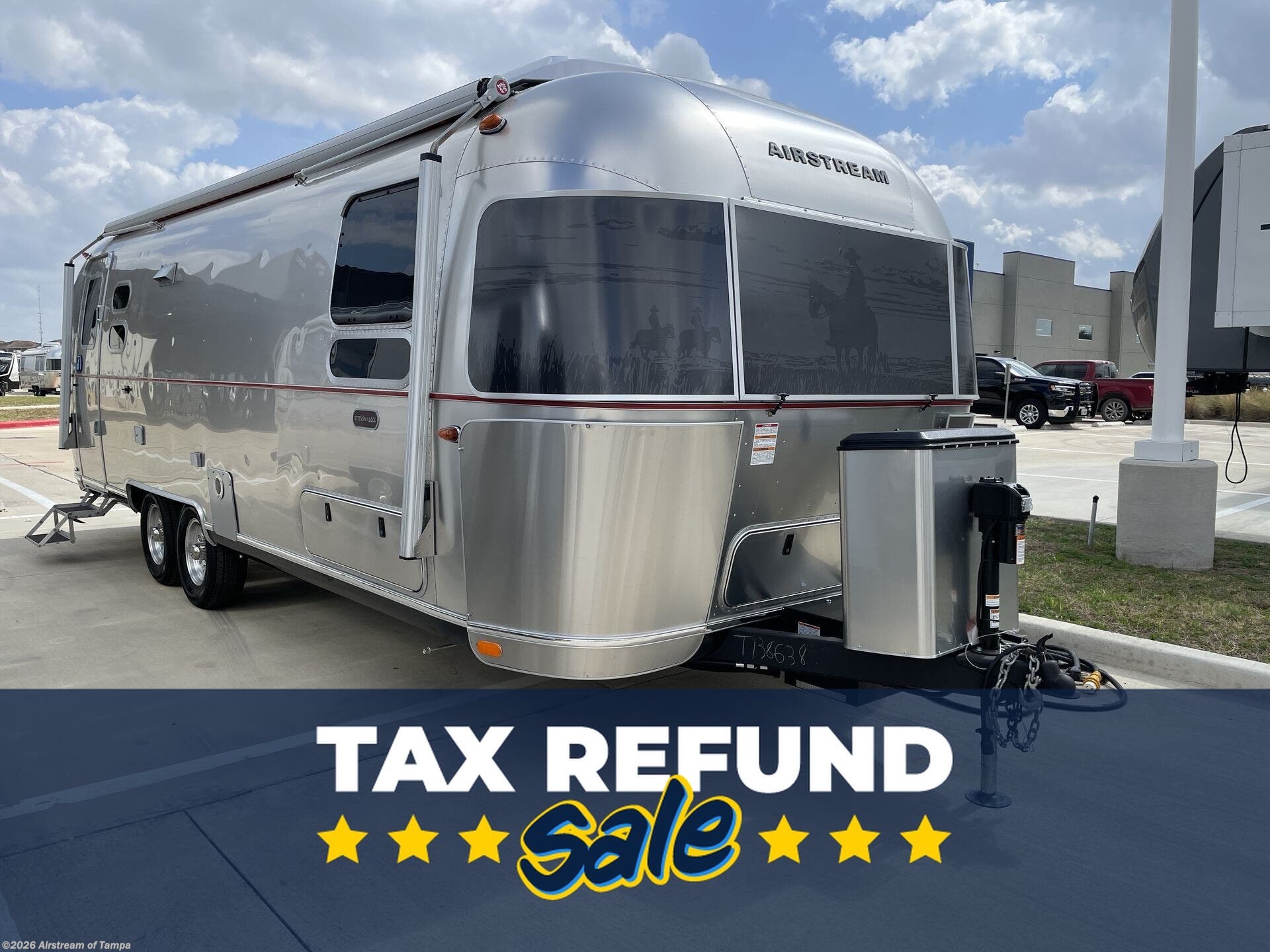 New 2026 Airstream  Stetson + 6666 Special Edition Queen Bed available in Dover, Florida