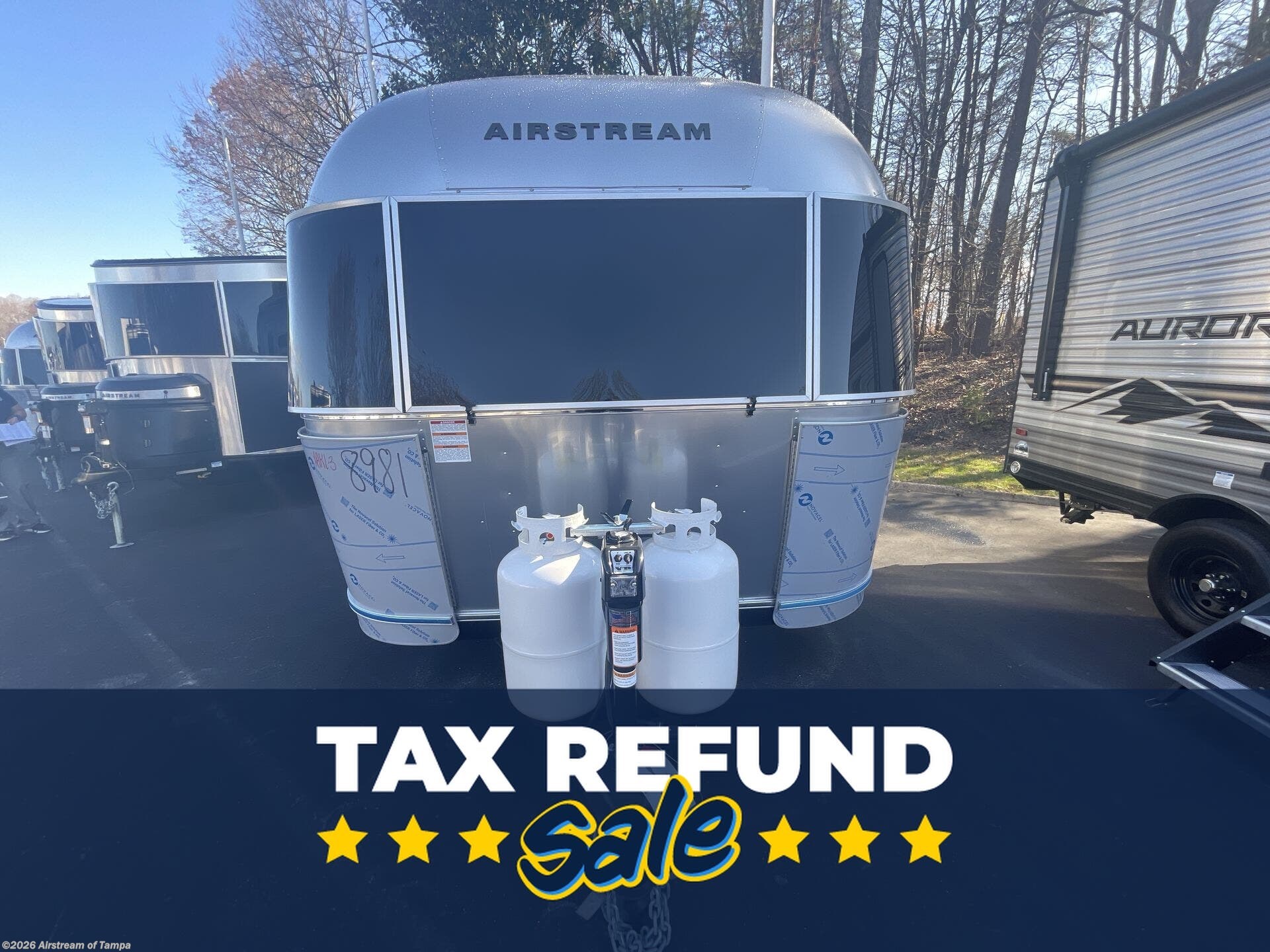 New 2026 Airstream Globetrotter 30RB available in Dover, Florida