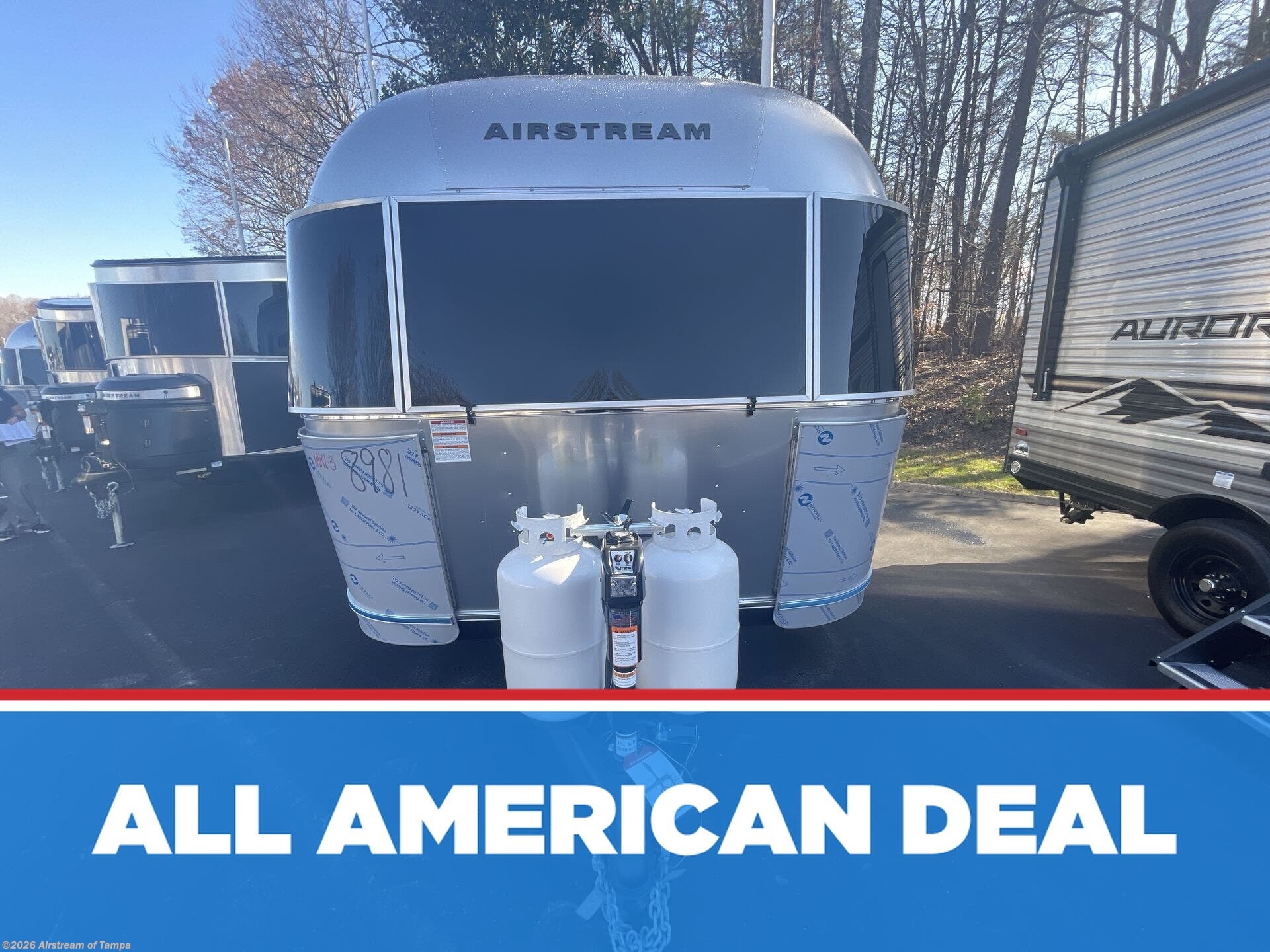 New 2026 Airstream Globetrotter 30RB available in Dover, Florida
