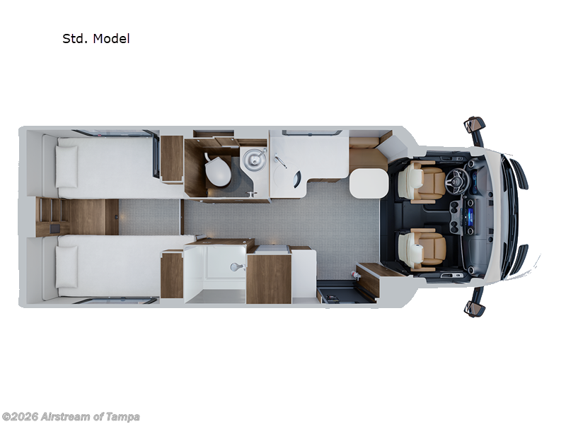 New 2026 Airstream Atlas 25RT Std. Model available in Dover, Florida