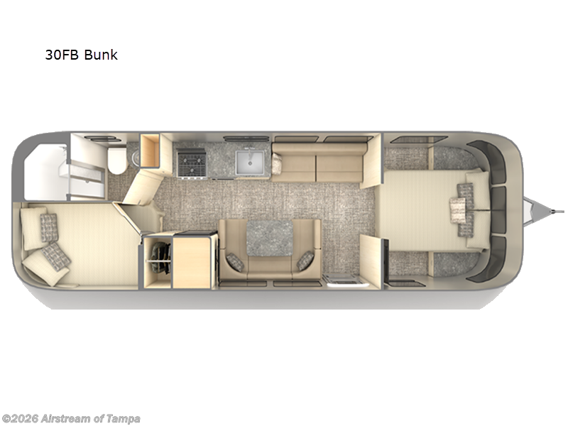 Used 2026 Airstream Flying Cloud 30FB Bunk available in Dover, Florida