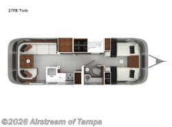 Used 2025 Airstream Globetrotter 27FB Twin available in Dover, Florida