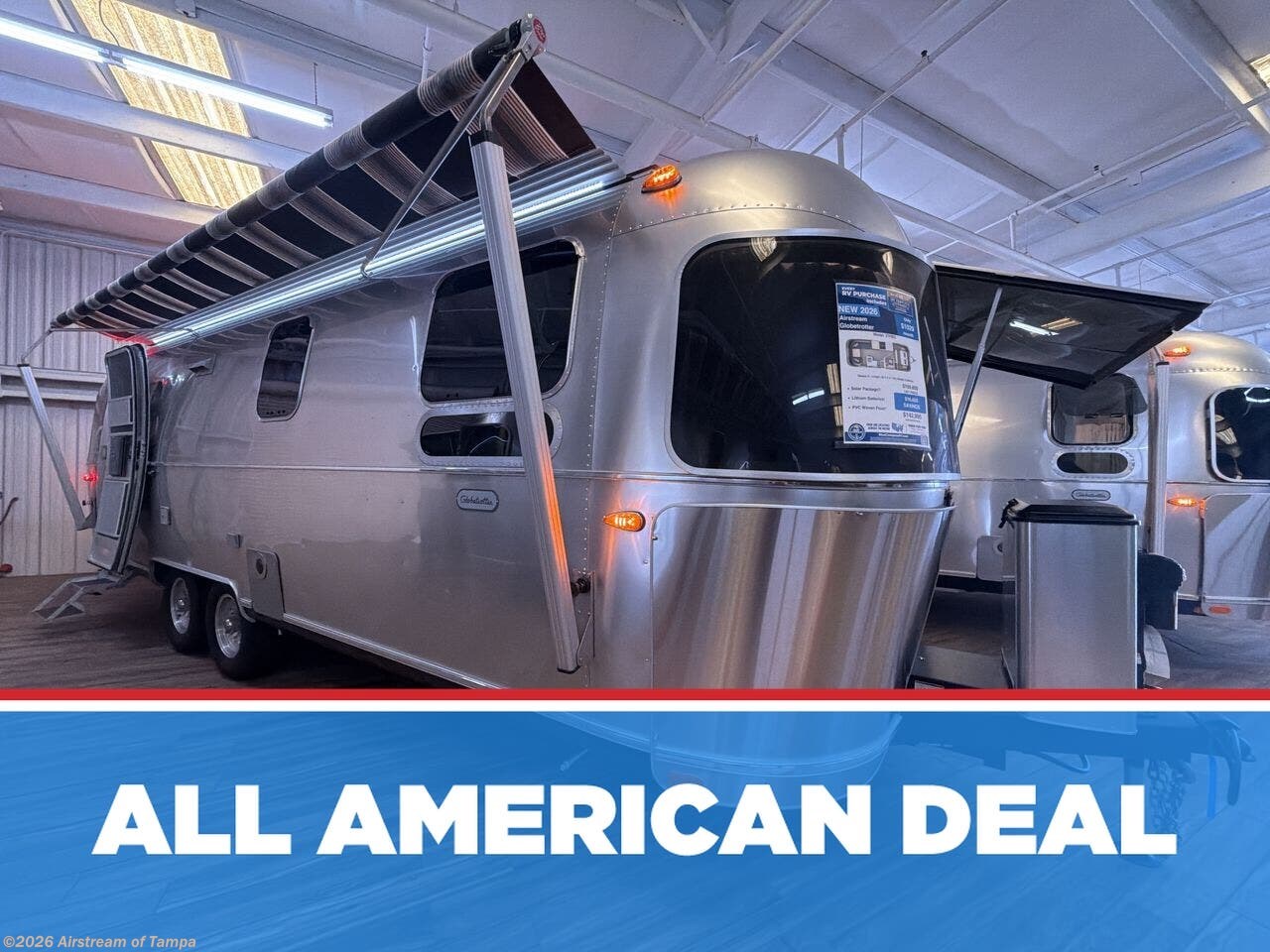 New 2026 Airstream Globetrotter 27FB available in Dover, Florida