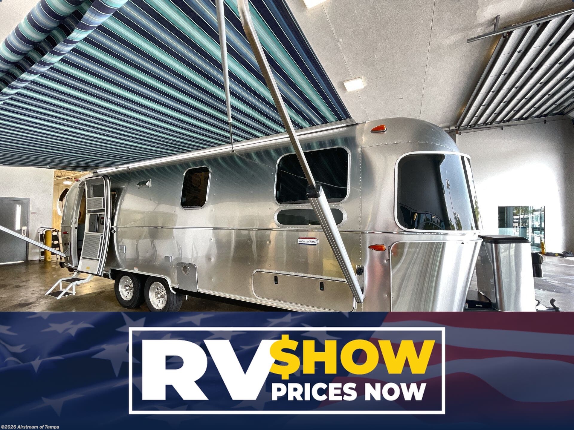 New 2027 Airstream International 27FB Twin available in Dover, Florida