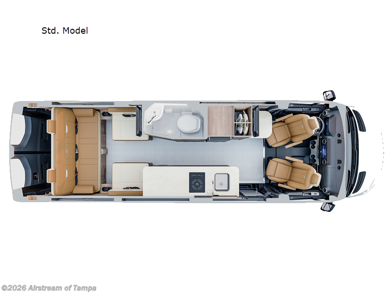 New 2026 Airstream Interstate 24GTX Std. Model available in Dover, Florida