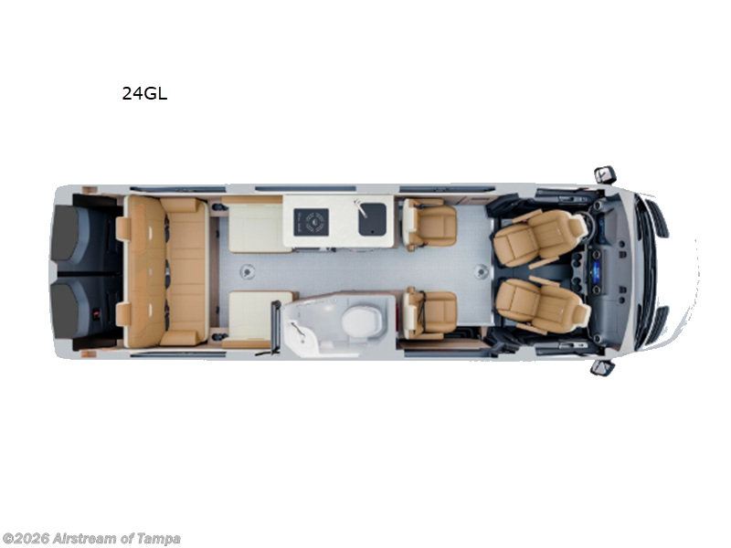 New 2027 Airstream Interstate 24GL Std. Model available in Dover, Florida
