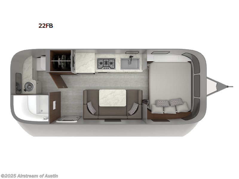 Used 2023 Airstream Caravel 22FB available in Buda, Texas
