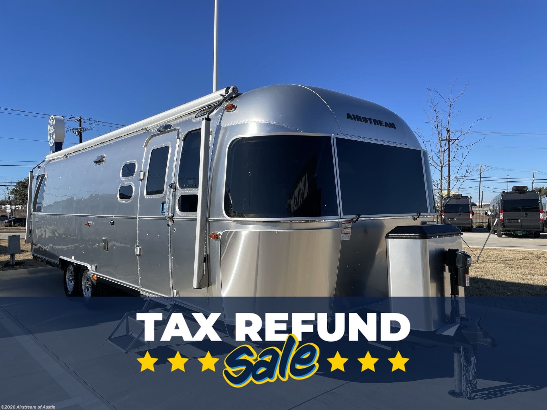 New 2026 Airstream Classic 30RB available in Buda, Texas