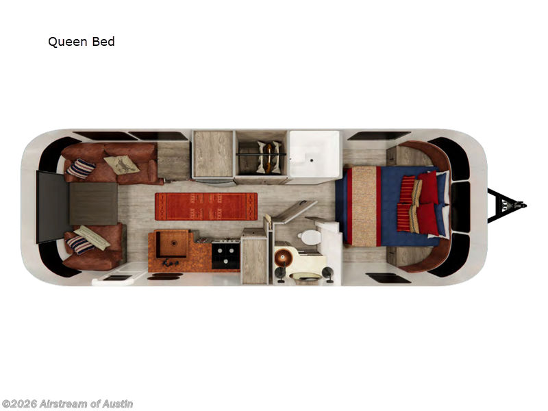 New 2026 Airstream  Stetson + 6666 Special Edition Queen Bed available in Buda, Texas