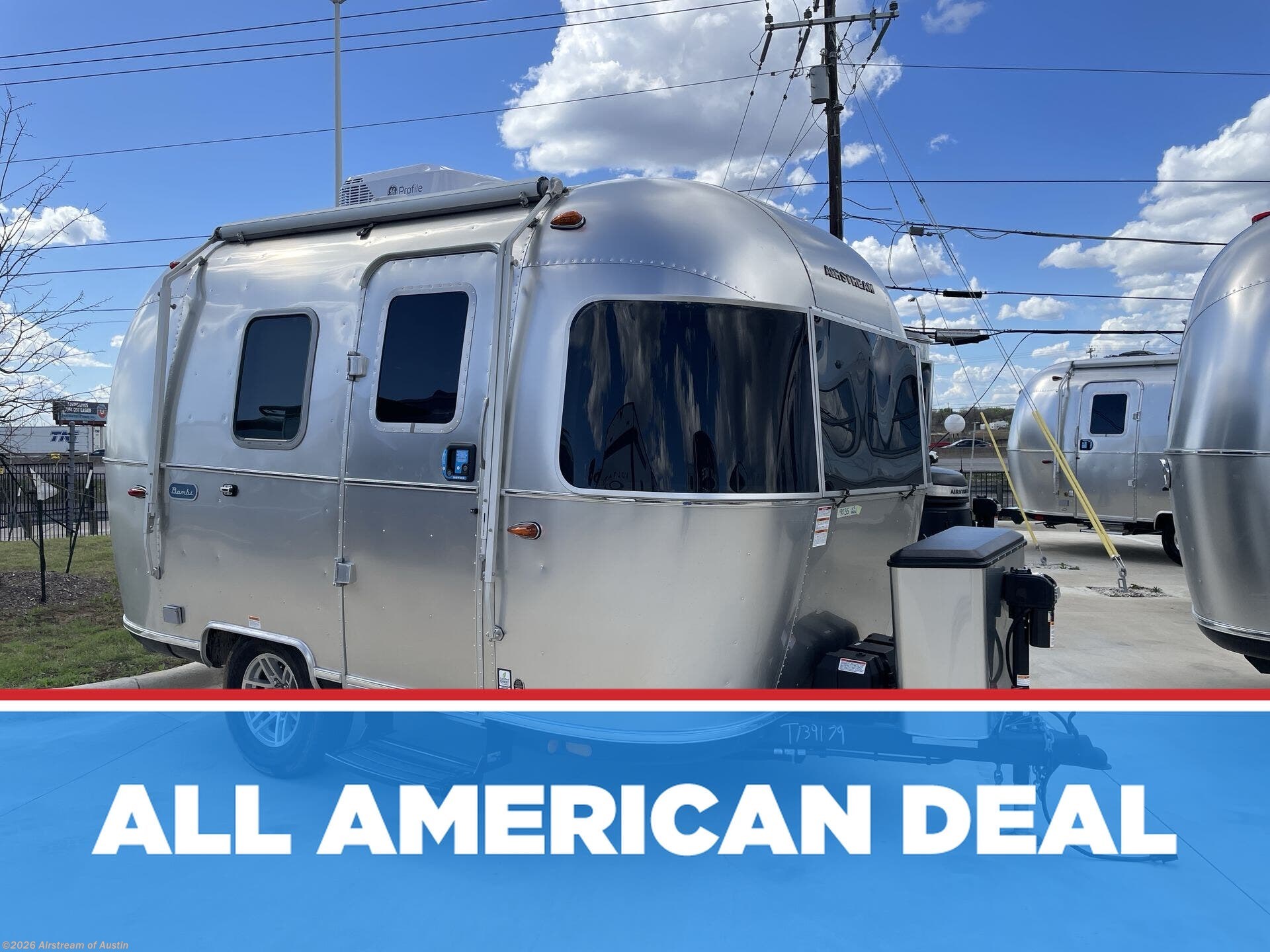 New 2026 Airstream Bambi 16RB available in Buda, Texas